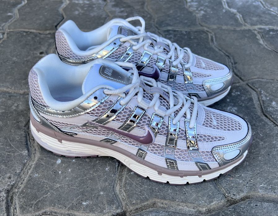 Жіночі кросівки Nike P-6000 Platinum Violet Vast Grey 36-41.