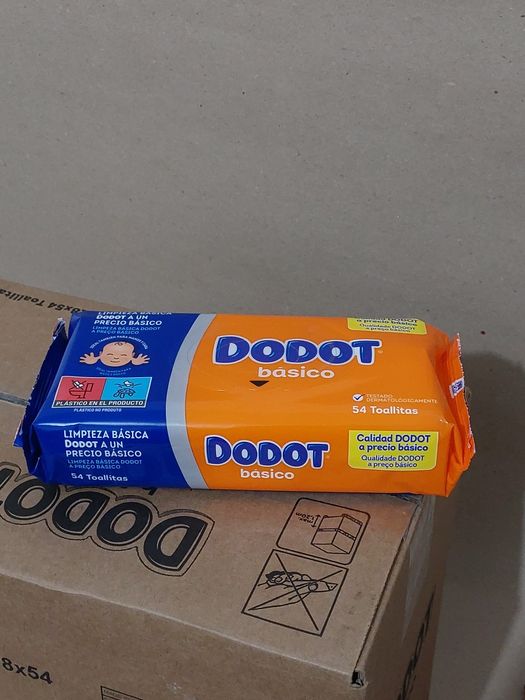 Dodot Básico 18x54 Toalhitas Bebé (972 Un) Novo