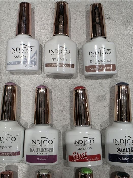 Lakiery hybrydowe Indigo 11 sztuk