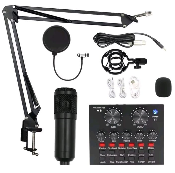 Живая звуковая карта V8. Для певцов, блогеров, стримеров