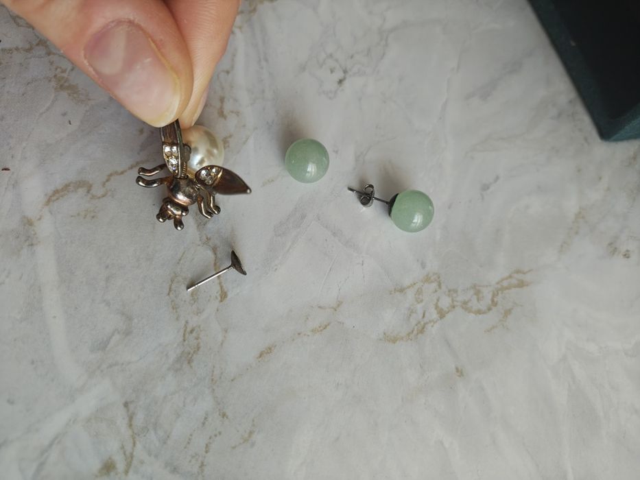 Stara biżuteria mix w kasetce