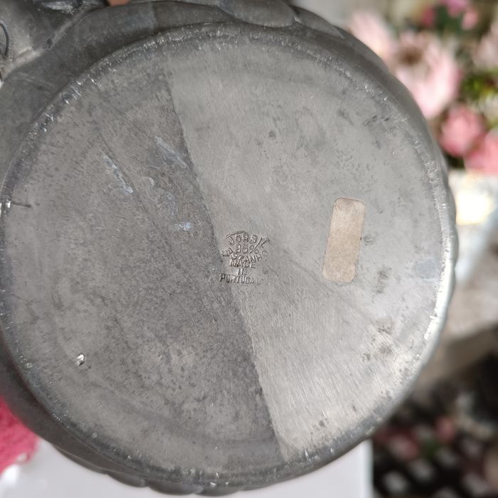 Jarra portuguesa de estanho, 95% pureza