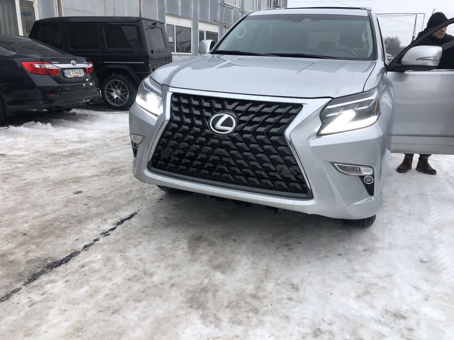 Фары Lexus Gx 460 стиль рест 2020+ для Лексус gx 460 2013-2019