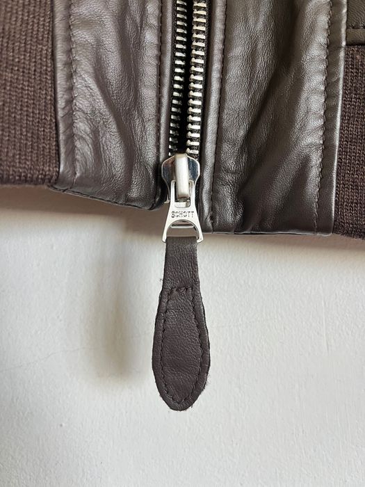 Jaqueta de couro Schott
