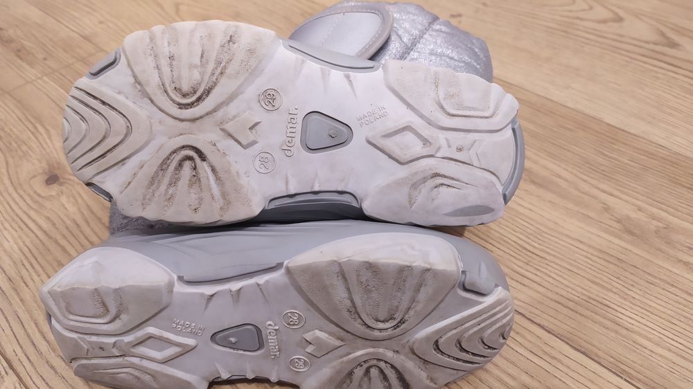 Śniegowce Demar, rozmiar 28-29, buty dziecięce, wełna, na zimę, ciepłe