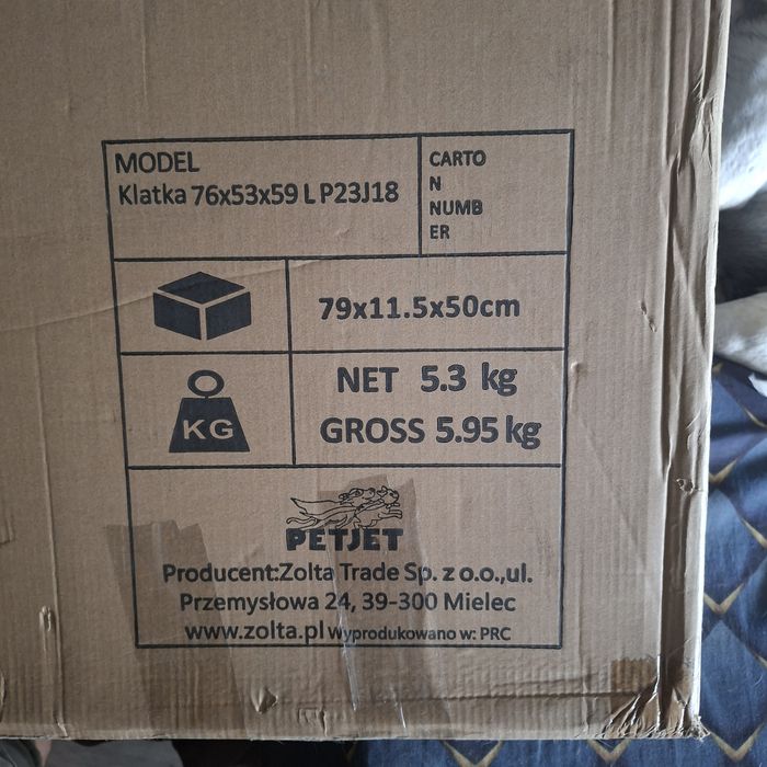 Klatka dla psów pet