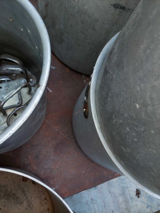 Garnek aluminiowy prl retro pewex