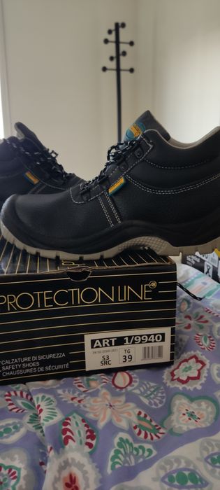 Botas de biqueira de aço 39