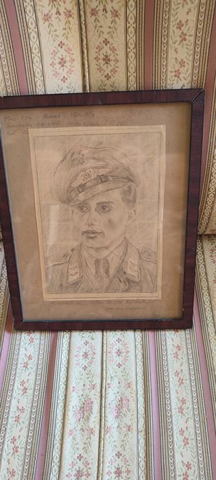 Żołnierz niemiecki szkic