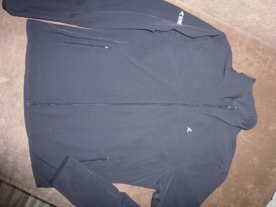Bluza sportowa soft shell czarna damska RONO roz. L/ XL