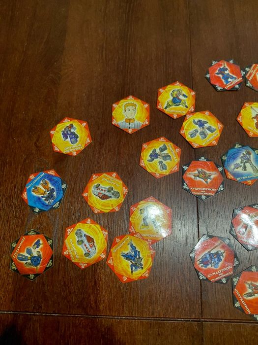 Karty transformers star foods lata 90