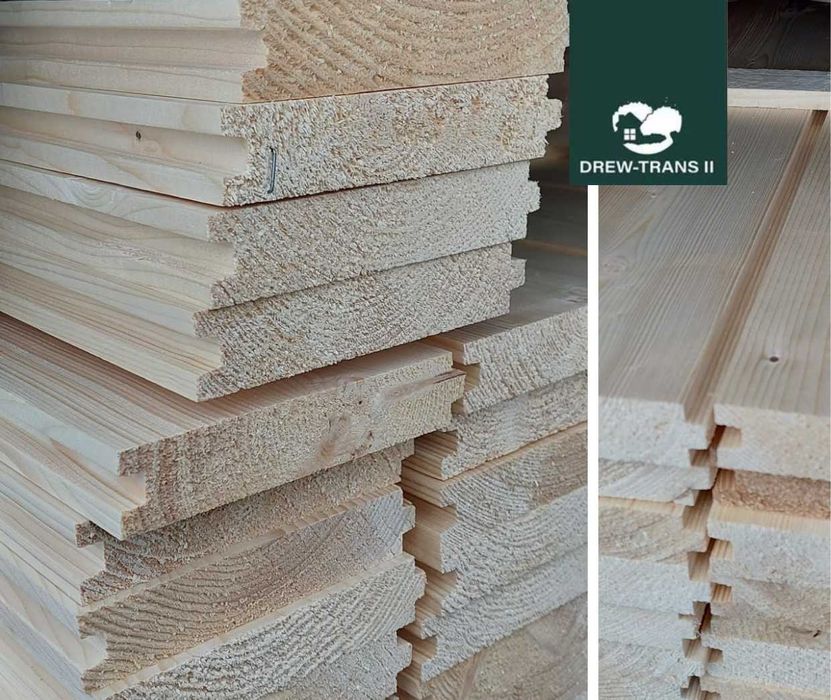 Deska drewniana świerk skandynawski 28x146 stropopodłogowa