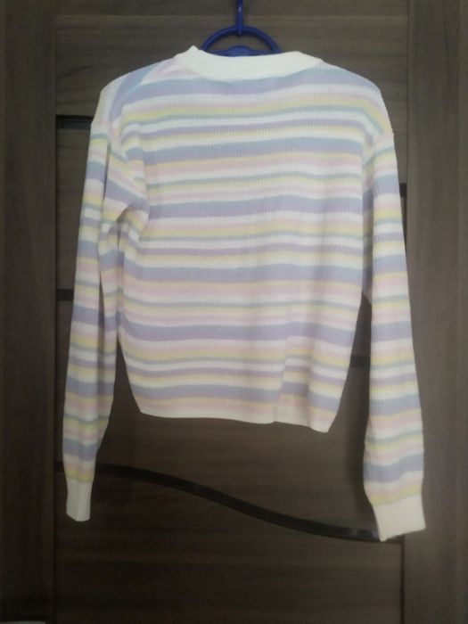 Sweter w paski H & M 158/164