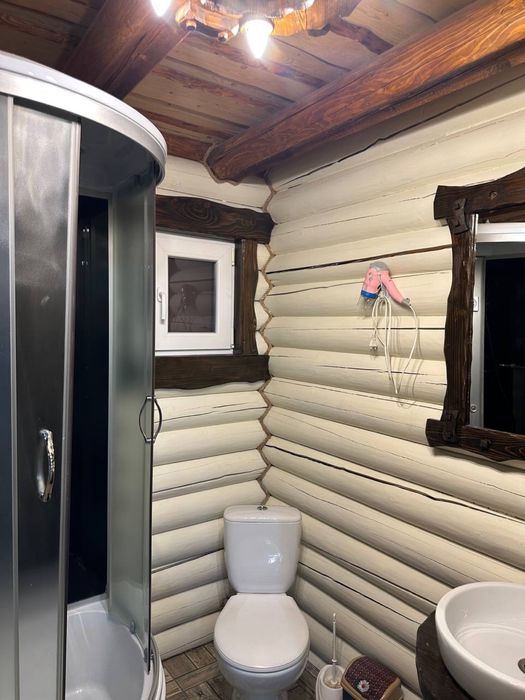 Котедж "Хата Зустріч" с.Поляниця (Буковель). Чан, Сауна.