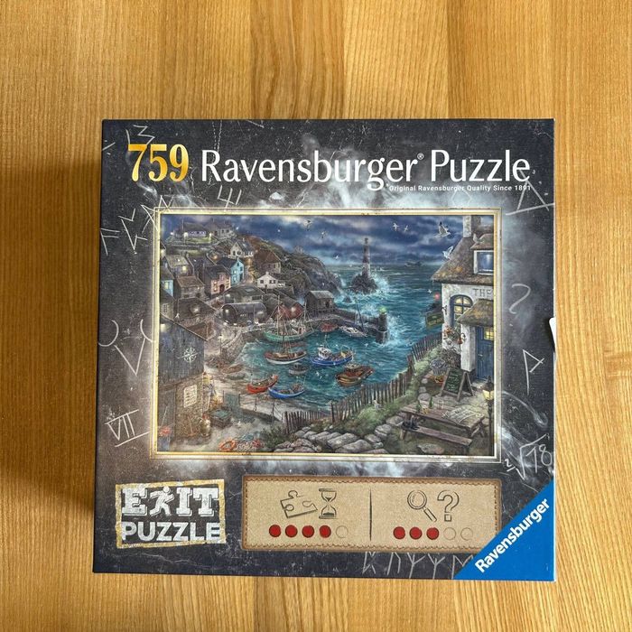 Пазл EXIT Puzzle Ravensburger The Fishing Village на 759 деталей