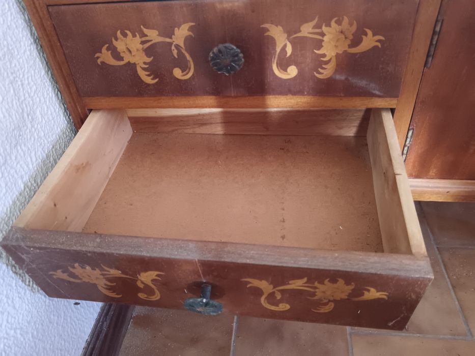 Cristaleira vintage original