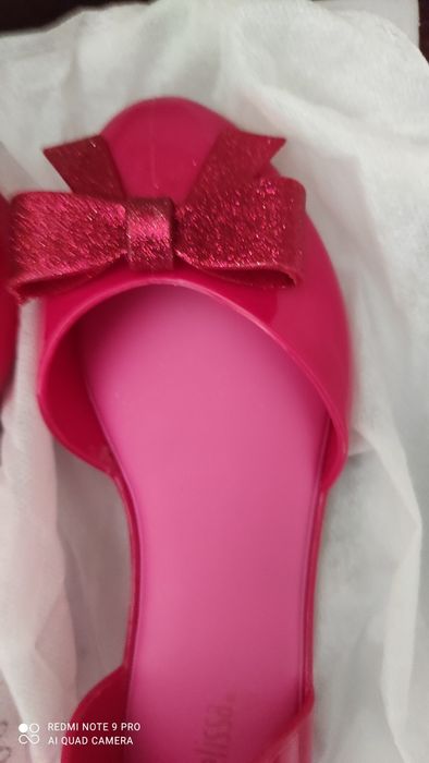 Buty Melissa rozmiar 35/36 w kolorze amarantu pachnące