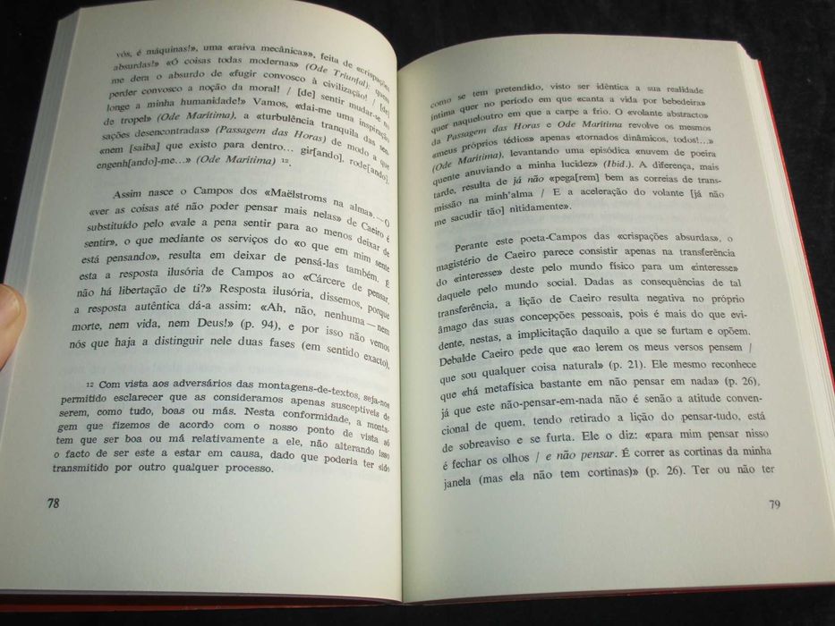 Livro Fernando Pessoa Poeta da Hora Absurda