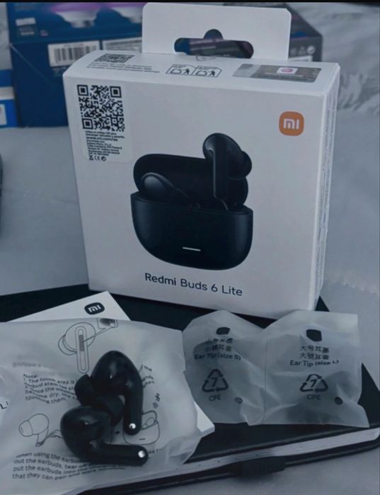 Xiaomi Redmi Buds 6 Lite – Bluetooth 5.3 | Novos