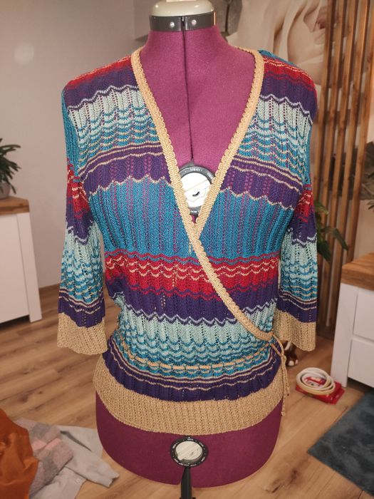 Sweter ażurowy Atmosphere rozmiar XL