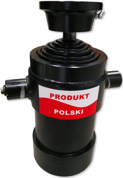 Zestaw Hydrauliczny Siłownik skok 1000 kołyska agregat 12V KPL [7219]