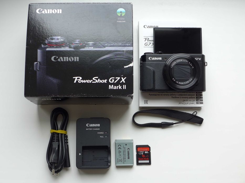 Canon Powershot G7 X Mark фотоапарати купити на OLX.ua