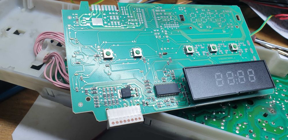 pralka Bosch panel sterowania