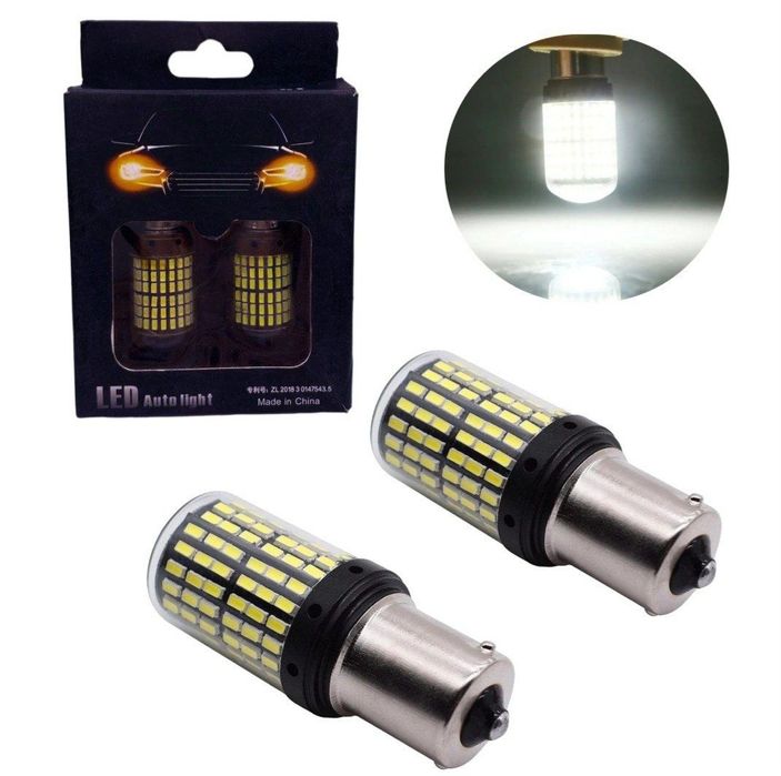 Led Canbus 144smd 3014 лампа в стопи задній хід ДХО поворот 1156 Ba15s