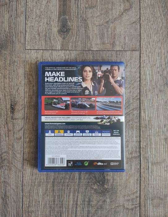Gra PS4 F1 2018 Stan BDB+ Wysyłka OLX GWARANCJA