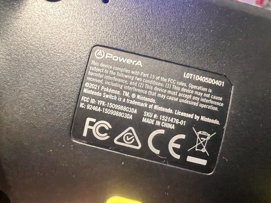 Геймпад PowerA Pikachu (Nintendo Switch / ПК)