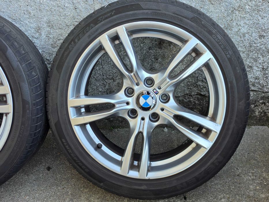 Jantes Originais BMW 18" Pack M 5x120 com Pneus 225.45.18 + 255.40.18