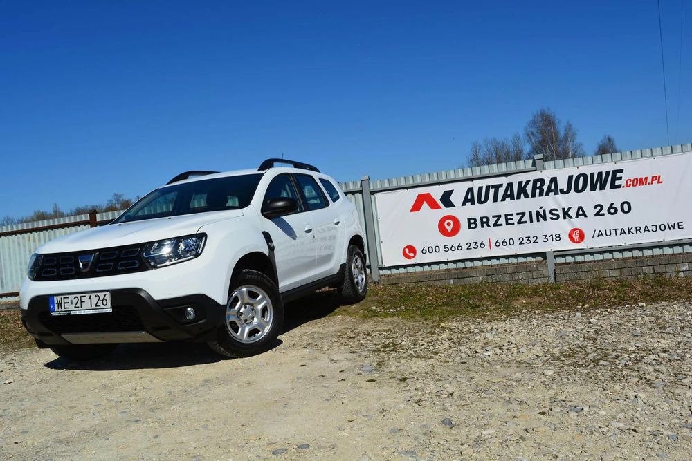 Dacia Duster 115KM, 4x4, Bardzo ładny stan, 1wł, Salon PL, FV23% WE2F126
