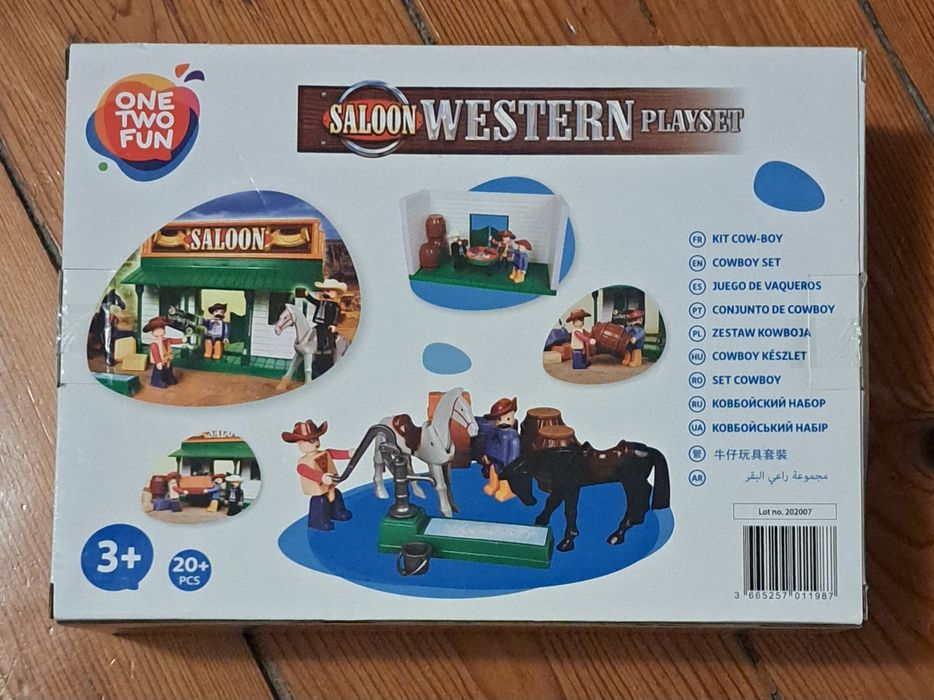 Saloon do Oeste (tipo Playmobil) novo