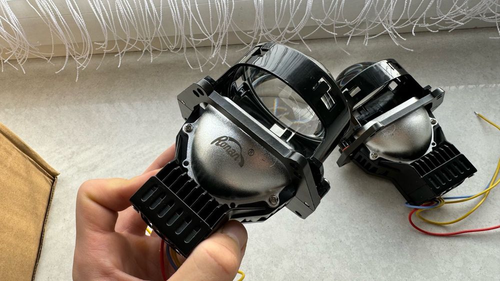 120 wat bi-led 12-24 v лінзи універсальні sanvi ronan