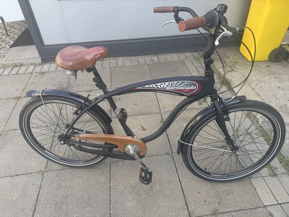 Rower miejski stylowy urban cruiser Barracuda 946