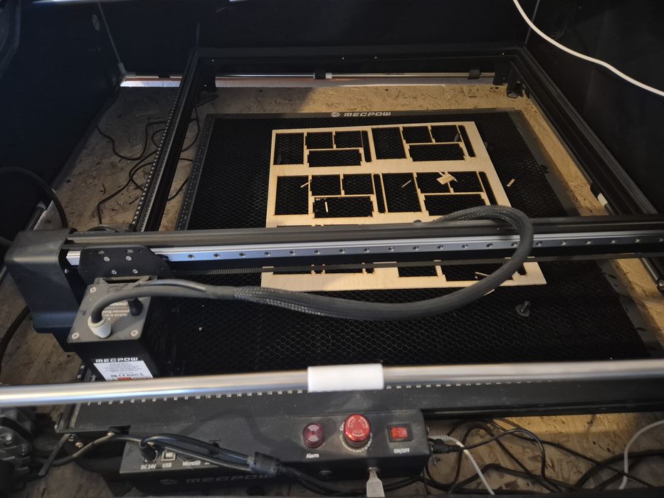 Laser grawerka Mecpow x5 22w 600x600 ! NIE WYSYŁAM !
