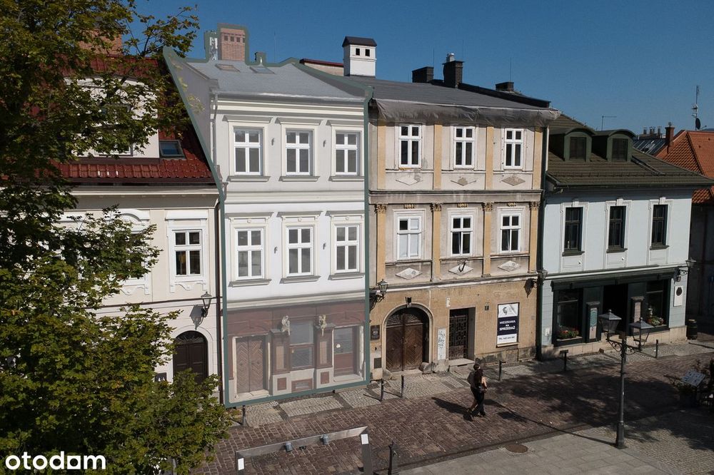 Wyjątkowa kamienica w sercu Bielska-Białej (Plac ZWM/Rynek) | 500 m²