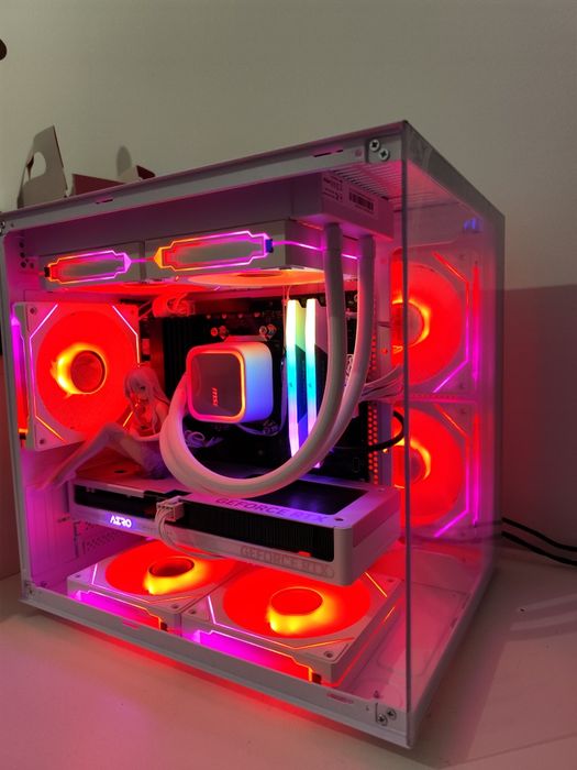 Komputer Gamingowy – RTX 5060 Ti 16GB | R5 7500F | DDR5 32GB | Biały