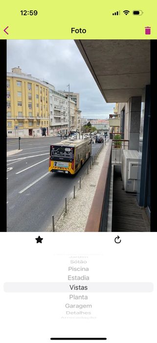 Arrendo T1 mobilado com garagem e piscina Av Eng Duarte Pacheco