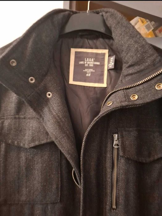 Kurtka męska ocieplona