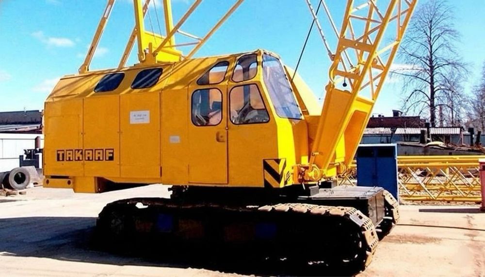 Монтажний кран МКГ-25 БР, гусеничный кран в аренду, услуги крана