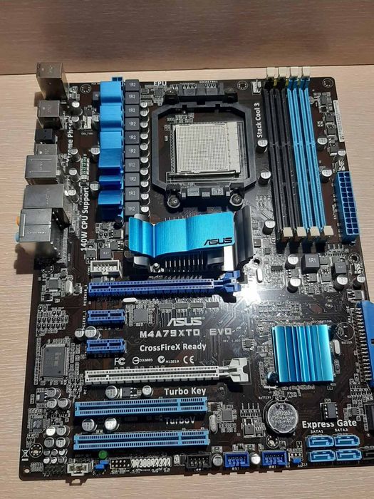Материнська плата Asus M4A79XTD EVO, sAM3,ddr3x4, AMD 790X, 2xPCI-Ex16