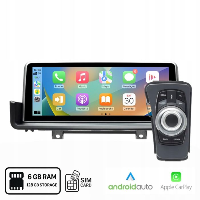 Radio Android BMW E90 E91 E92 E93 / Android Auto, Carplay 6+128 GB