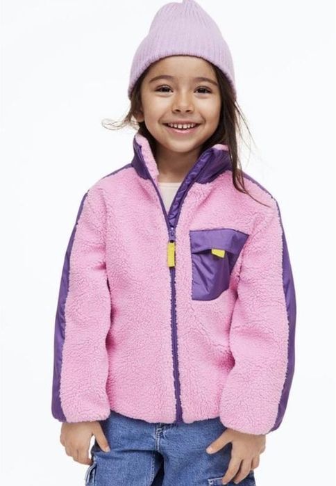 Мєховушка, курточка шерпа h&m