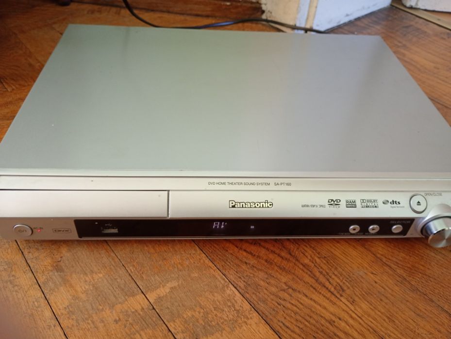 Kino domowe Panasonic 5.1 + 21 filmów DVD – sprawne