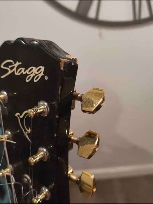 Guitarra Elétrica Stagg estilo Les Paul com Humbuckers Epiphone + Spli
