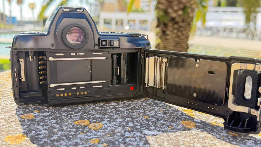máquina fotográfica Nikon