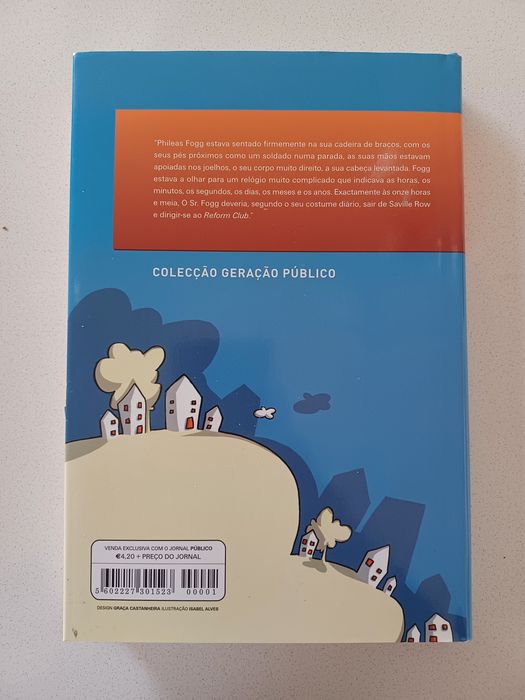 Livro A Volta ao Mundo em 80 dias- Júlio Verne