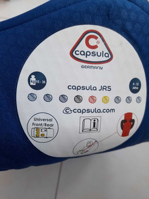 Продам Автокрісло-бустер Capsula JR5