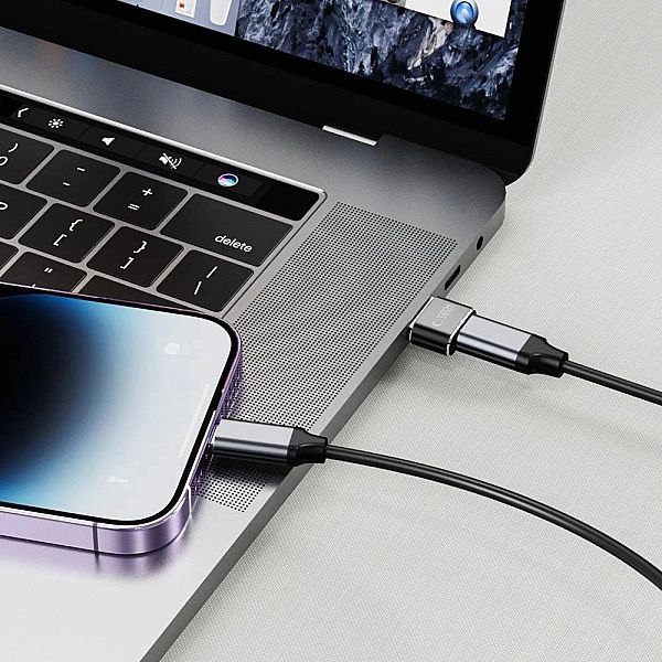 Adapter Tech-Protect UltraBoost USB-A (męski) / USB-C (żeński) - czarn